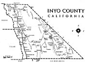 Inyo County Map, Eastern California Museum