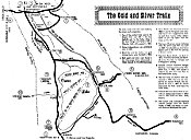 Mining Map, Eastern California Museum